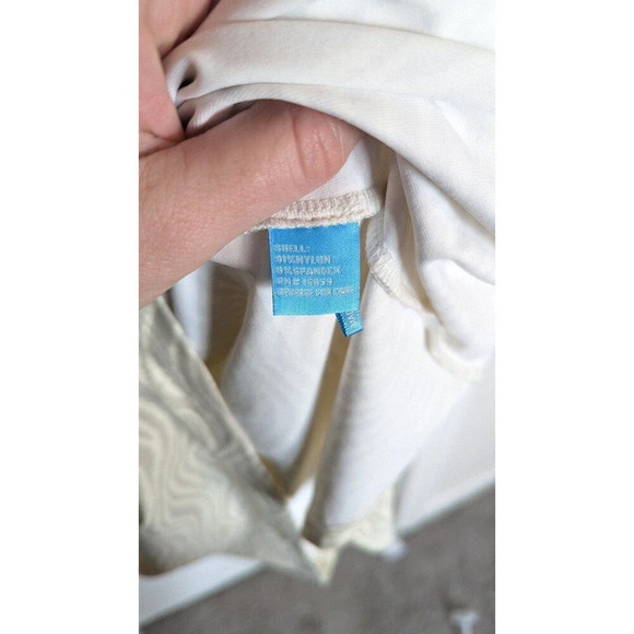 J. McLaughlin Animal Print Cream Dress Stretchy sz XL - Picture 5 of 5